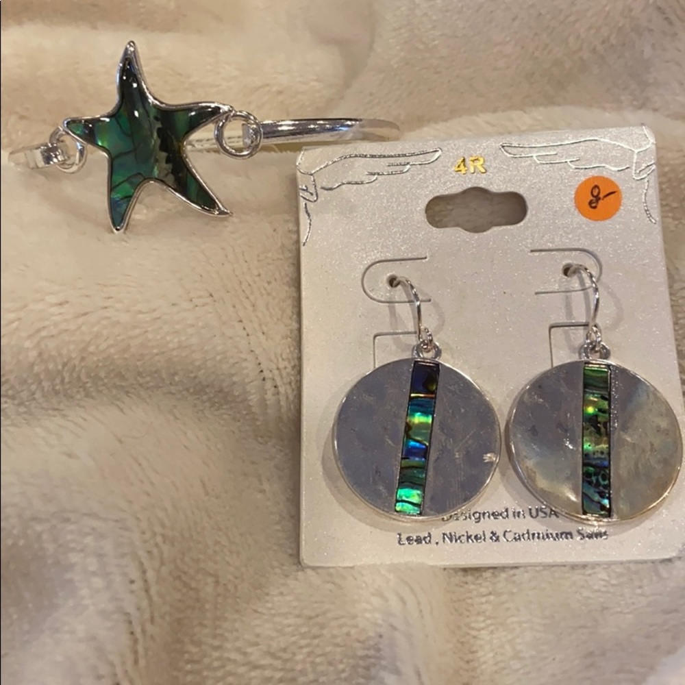 Gorgeous Mother of Pearl accent set